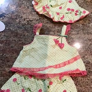 Baby Girl three piece outfit